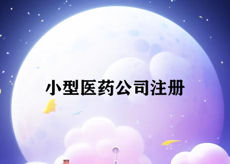 小型医药公司注册