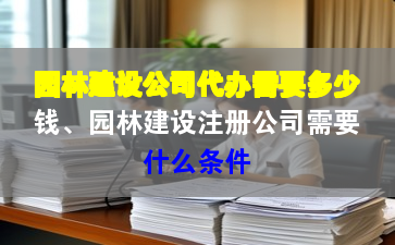 园林建设公司代办需要多少钱、园林建设注册公司需要什么条件